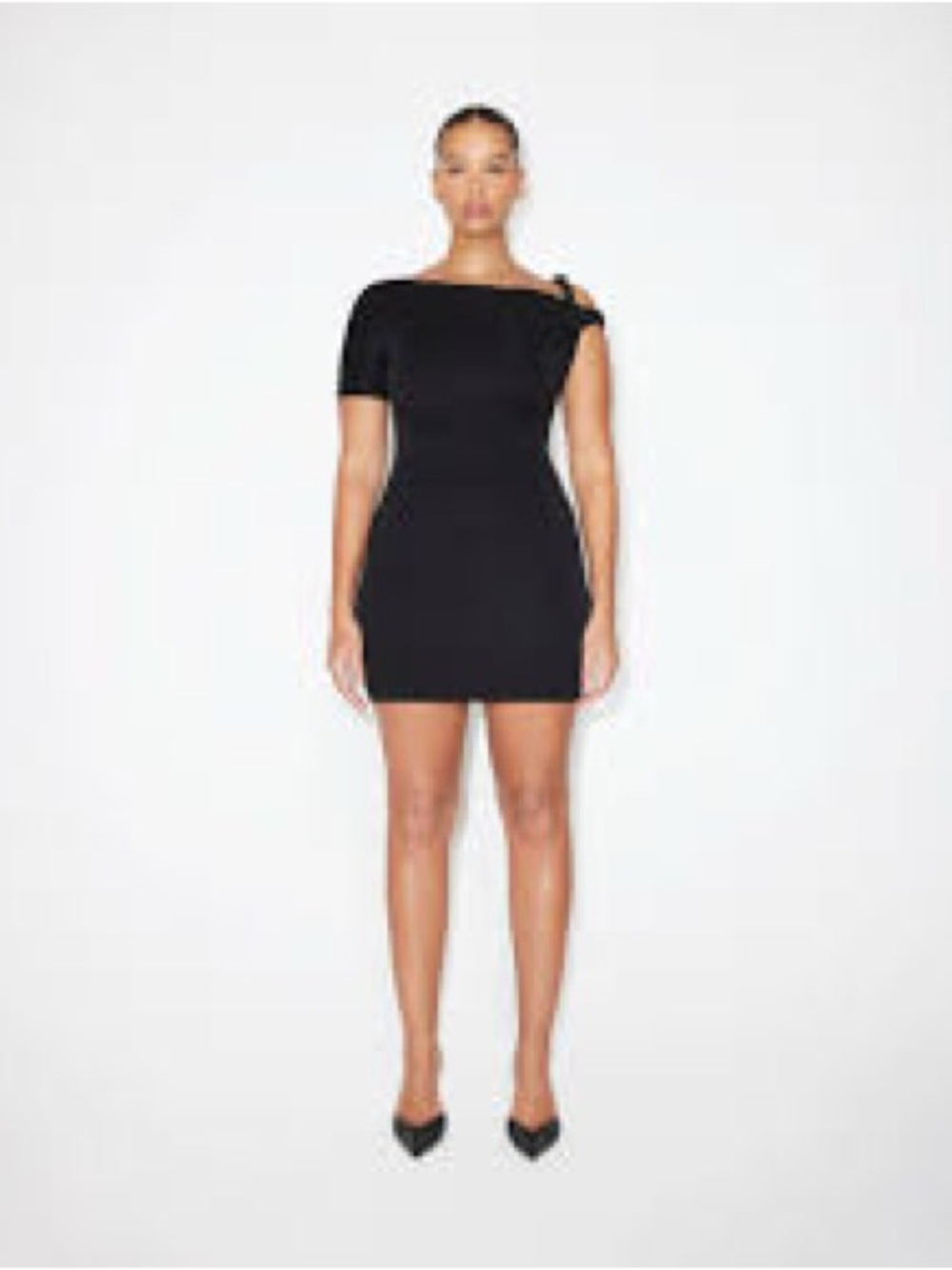 Khy D u p e SUEDED STRETCH TWIST MINI DRESS